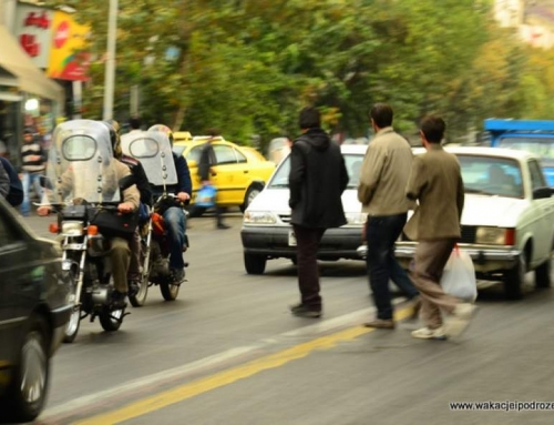 Jak przejść przez ulicę w Iranie ?