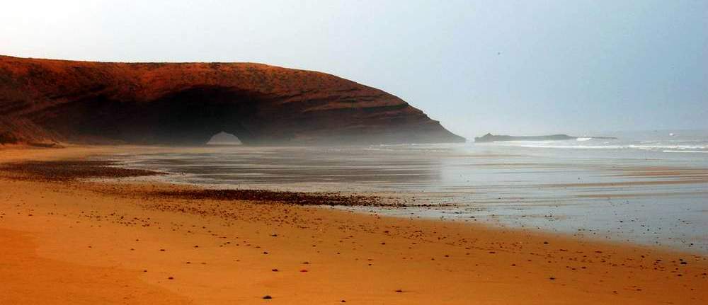 Maroko ciekawe miejsca - Lagzira Beach
